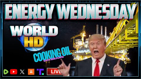 WORLD-HD: Energy Wednesday -- China Holding World Captive