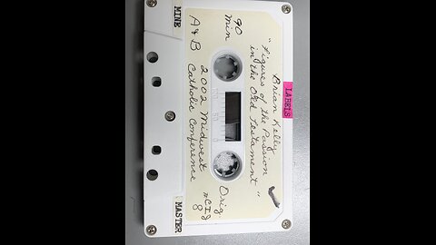 Dr. Brian Kelly "Figures of the Passion in the Old testament," (1 of 2)