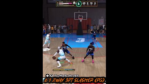 It’s Starting To Get A Lil Spooky On My 6’1 😈 #fyp #gaming #basketball #nba2k26 #2k26