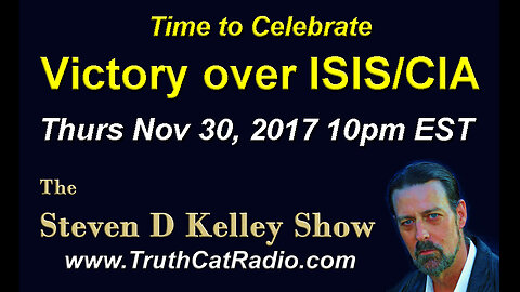 Time to Celebrate Victory over ISIS/CIA