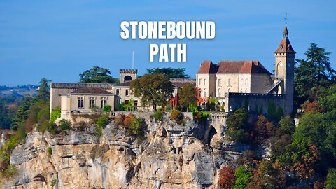 Ancient Stone Village Carved Into a Cliff #History #Architecture #France