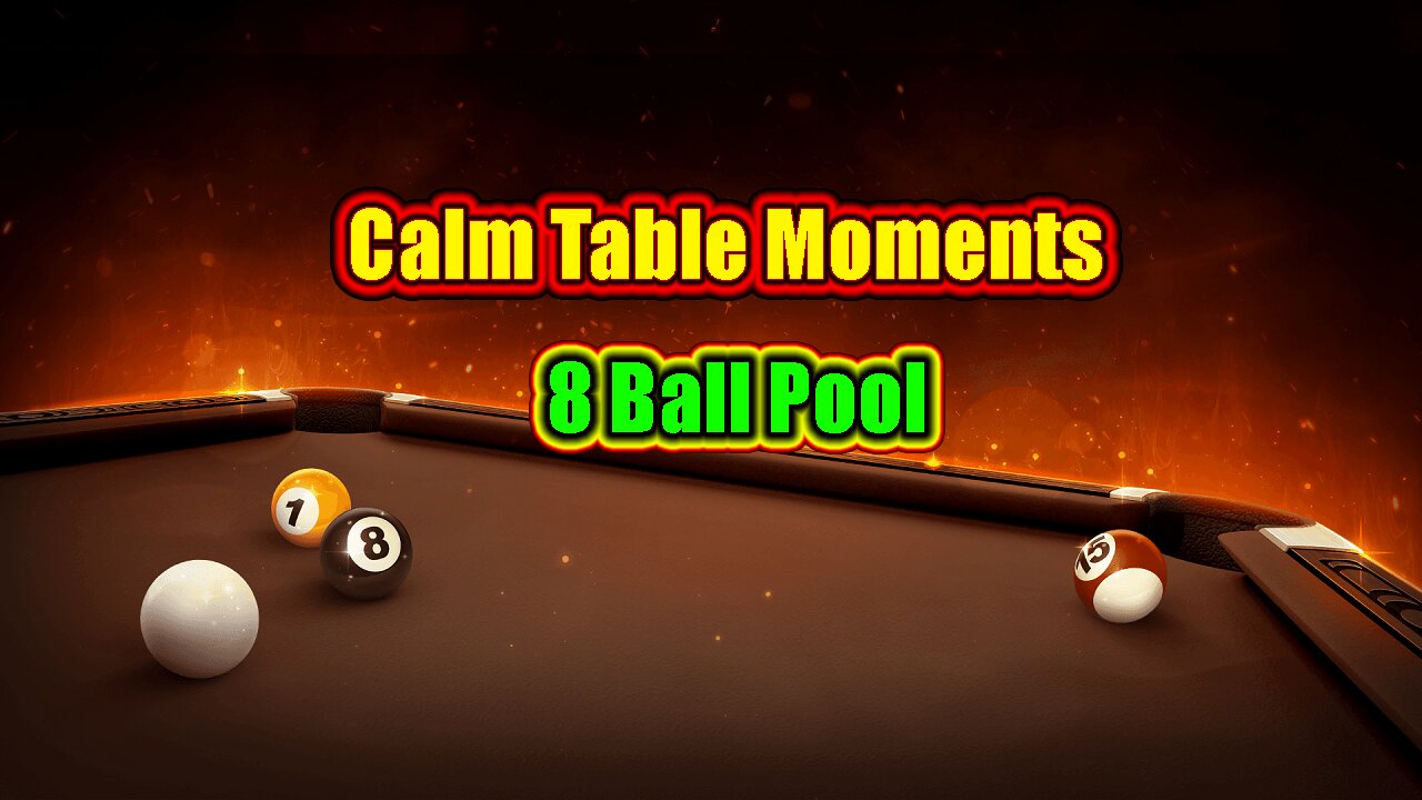 ✨ Under Control – Calm Table Moments 8 Ball Pool