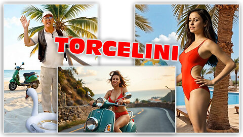 TORCELINI. Green Scooter. School. Geography Lesson 3.