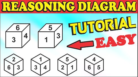 How to Make Cubes and Dice Reasoning Diagram In Corel Draw By Seekh Raha Hoon