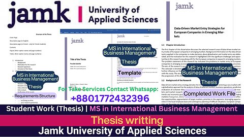 Client Work ( Thesis)MS in International Business Management |Data-Driven Global Business Expansion