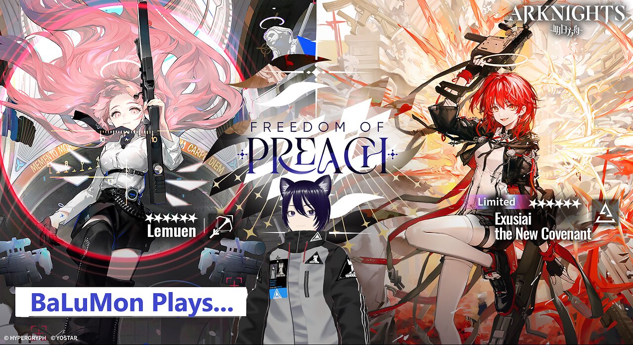 Arknights event banner pulls for new characters!