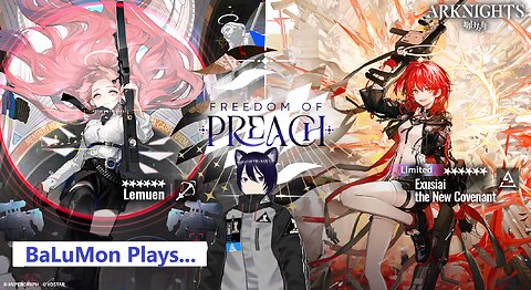 Arknights event banner pulls for new characters!