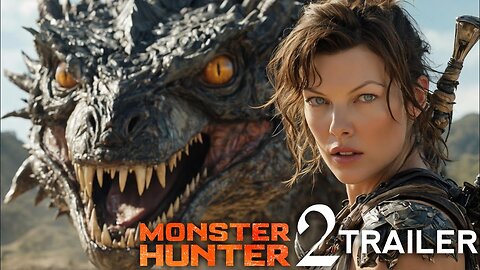 Monster Hunter 2 (2025) - First Trailer _ Milla Jovovich