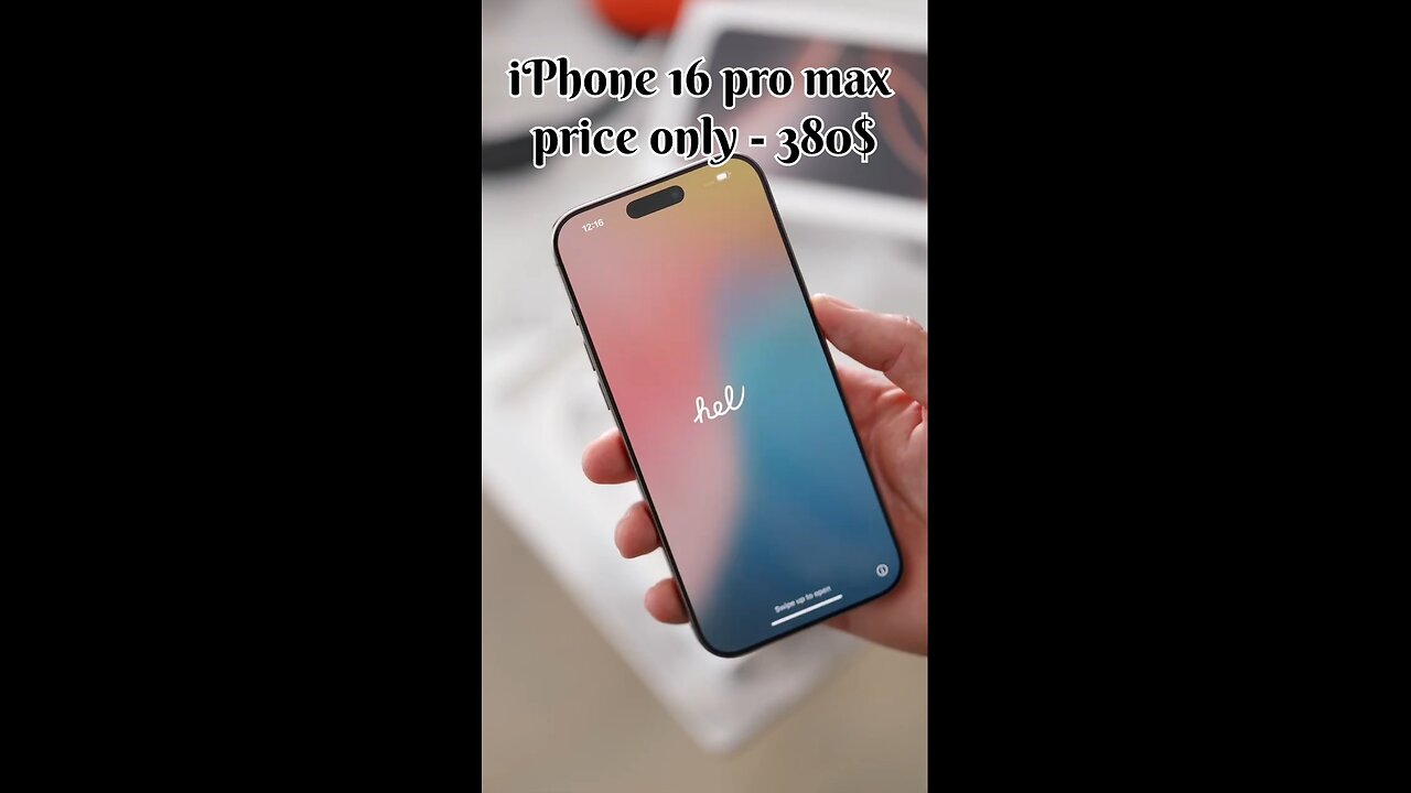 apple iphone 16 pro max available only - 380$ price dm me for any inquiry