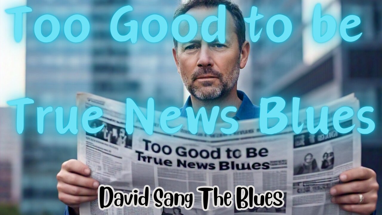 Too Good to be True News Blues | Timeless truths of God’s love