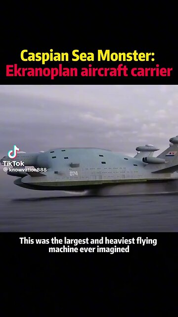 Aviation - Caspian Sea Monster