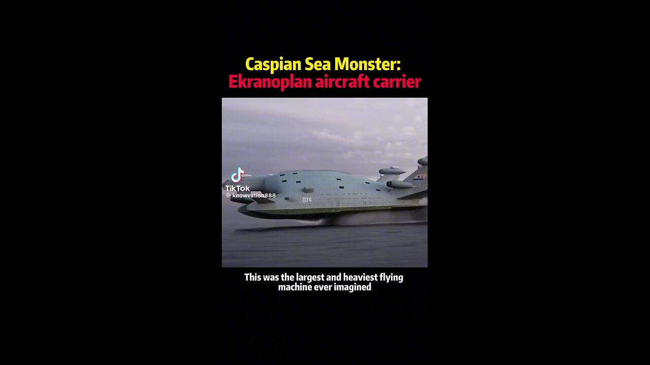 Aviation - Caspian Sea Monster