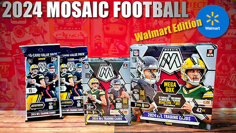 2024 Mosaic Football Retail from WALMART | Are these Cards Worth $120?