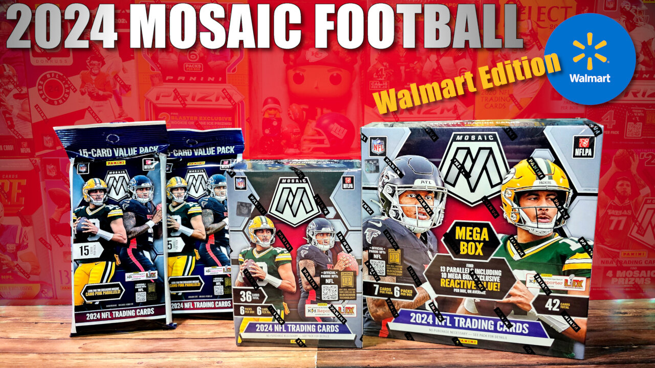 2024 Mosaic Football Retail from WALMART | Are these Cards Worth $120?