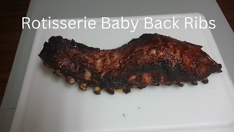 Rotisserie Baby Back Ribs