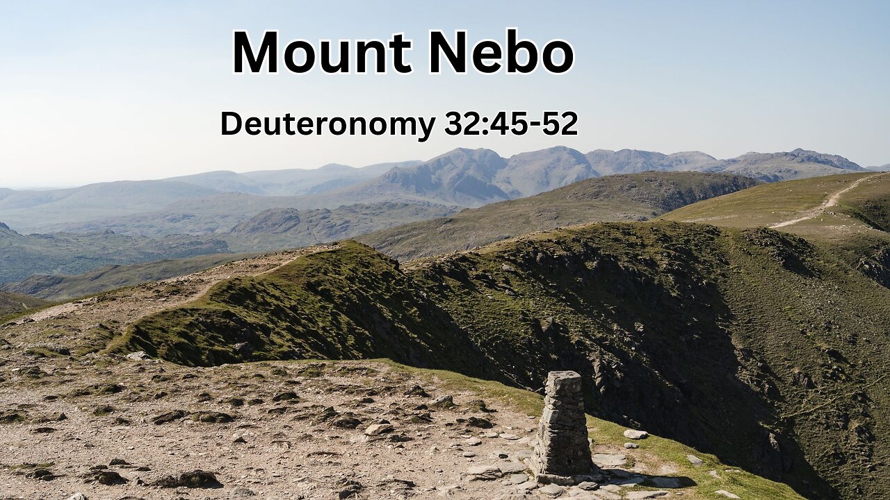 Mount Nebo - Pastor Jeremy Stout