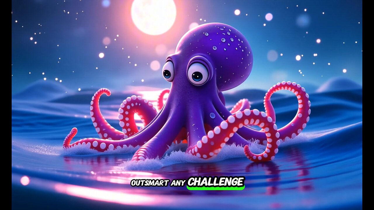 Ozzy the Octopus | The Adventure of Ozzy | The Oceans Smartest Octopus | 3D Cartoon | 3D Animation