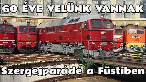 2025.09.28. 60 éves a Szergej. Nagyszabású nemzetközi járműparádé a Magyar Vasúttörténeti Parkban