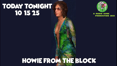 Today Tonight 10-15 Howie from the block.
