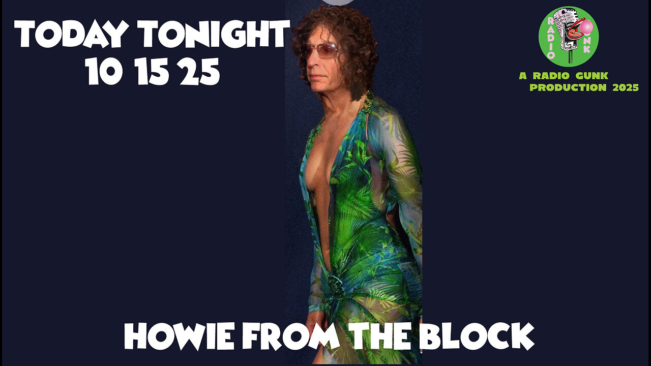 Today Tonight 10-15 Howie from the block.