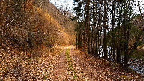 Of Mills and Stone Pits - Walking At A Dam ASMR