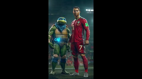 Cristiano Ronaldo As Ninja Turtle