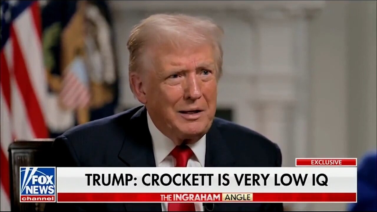 Trump HUMILIATES Jasmine Crockett, Ilhan Omar