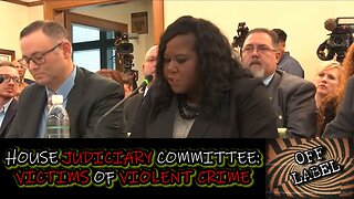 Judiciary hearing On Violent Crime.
