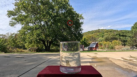 Slow Motion 10mm Nickel Cube Drop / Splash