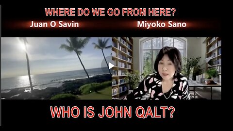 JUAN O SAVIN- PART 1 Financial Crash & Space Station Plans- Miyoko SANO. WHO IS JOHN QALT?