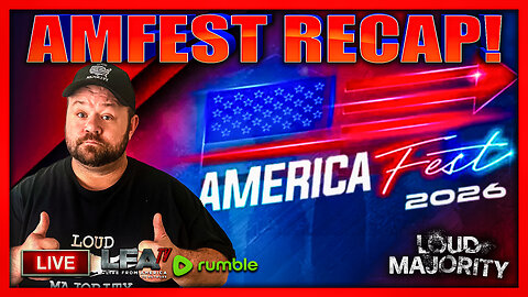 BACK FROM AMFEST!!! LETS TALK ABOUT ALLL THE DRAMA | LOUD MAJORITY 12.22.25 3PM