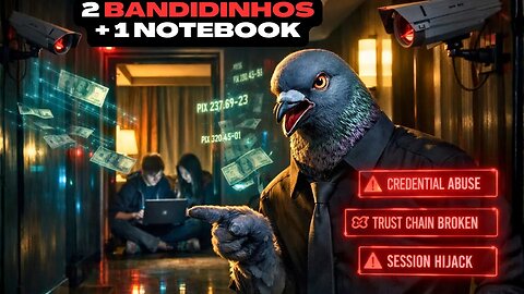 📰Dois “bandidinhos” e um notebook: como o Pix virou caixa eletrônico do caos