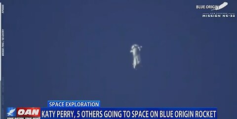 KATY PERRY GOING TO SPACE