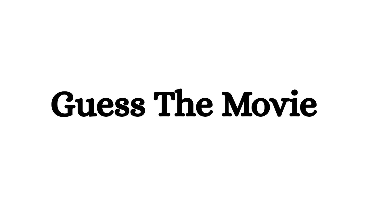 Guess the Movie #4 | Fun Robbery Movie