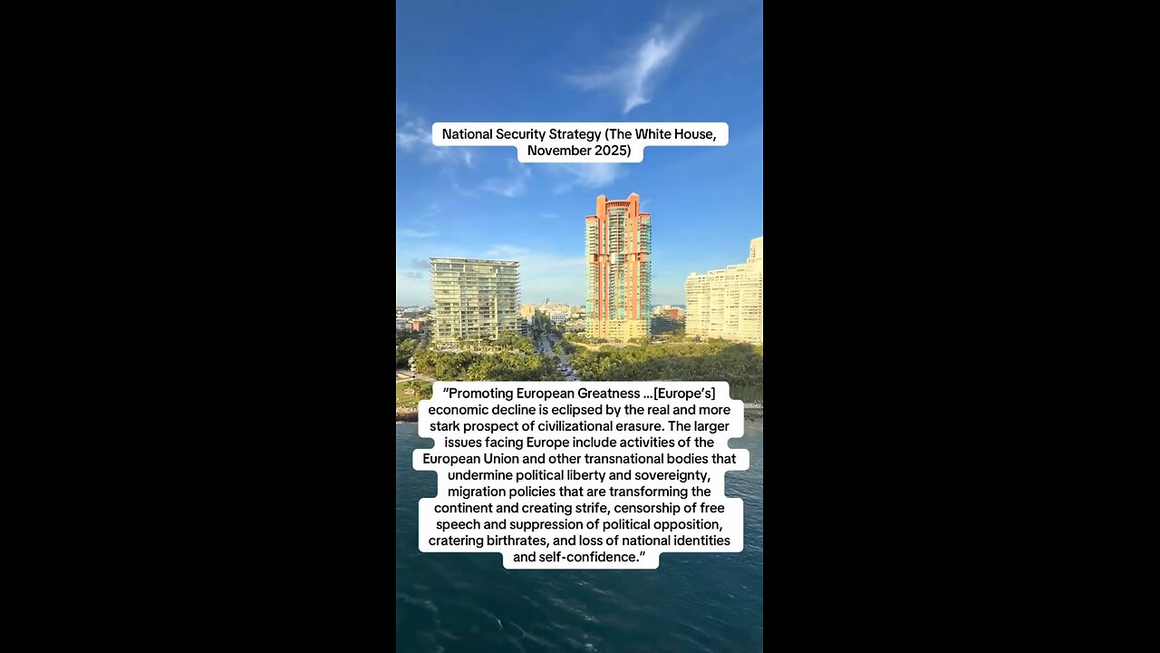 Is Europe facing “civilizational erasure”?