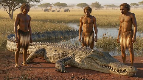 Life Million Years Ago | Crocodile Fangs