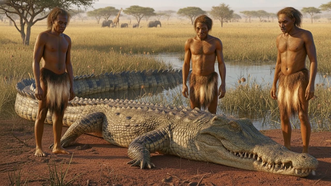 Life Million Years Ago | Crocodile Fangs
