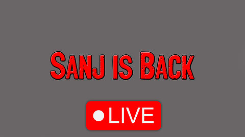 SANJ IS BACK! Live.