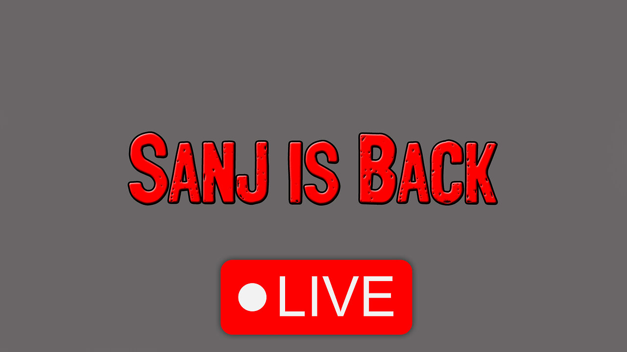 SANJ IS BACK! Live.