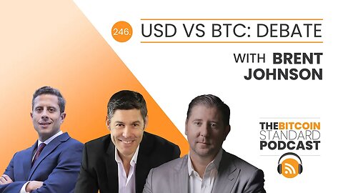 246. USD vs BTC: Debate with Brent Johnson