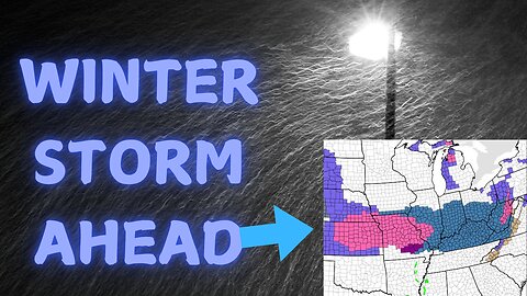 Update On This Upcoming Major Winter Storm Set To Disrupt The Midwest...