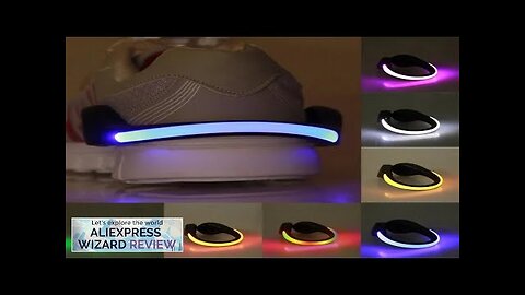 LED Luminous Shoe Clip Outdoor Bicycle LED Luminous Night Running Shoe Safety Review