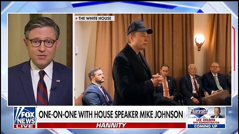Speaker Johnson: Musk Is Inside The Belly Of The Beast Of Bureaucracy