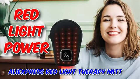 AliExpress Red Light Therapy Mitt Review