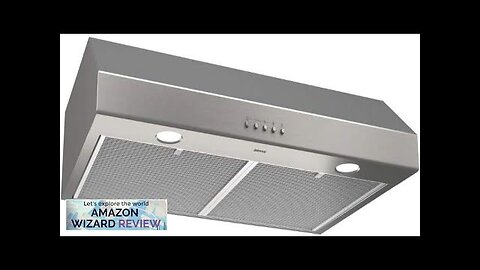 Broan-NuTone BCSQ130SS Three-Speed Glacier Under-Cabinet Range Hood with LED Lights ADA Review