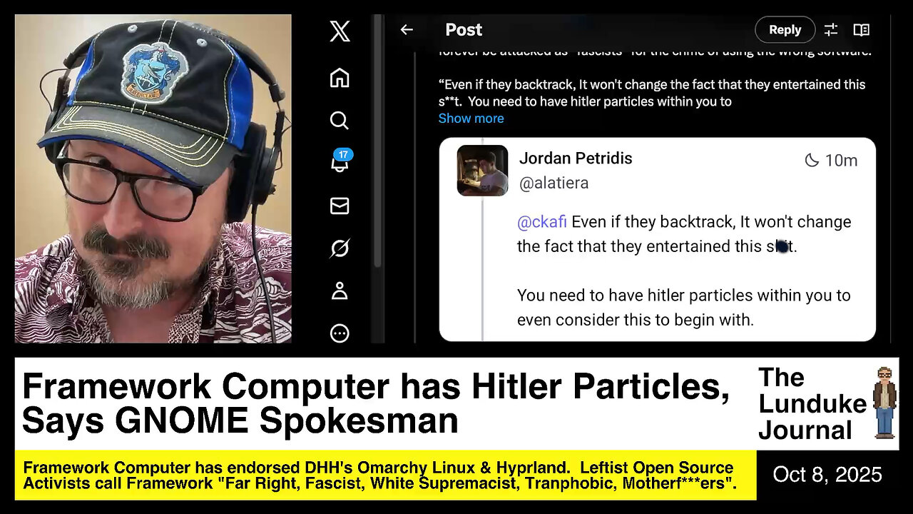 Framework Computer has Hitler Particles, Says GNOME Spokesman