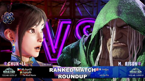 Kuya Kalbo SF6 Ranked Roundup. Chun Li Master Rank [Hori Fight Stick]