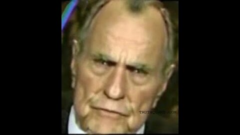 George HW Bush satanic overdose, he even can't catch his breath as Satan entered him