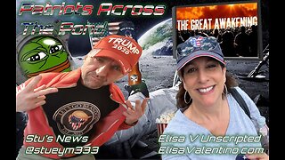 Patriots Across The Pond Ep7 - Weekly Show LIVE w/ Elisa V - Thursdays 3.30pm GMT/1030am EST 🙏🏽🕉❤️