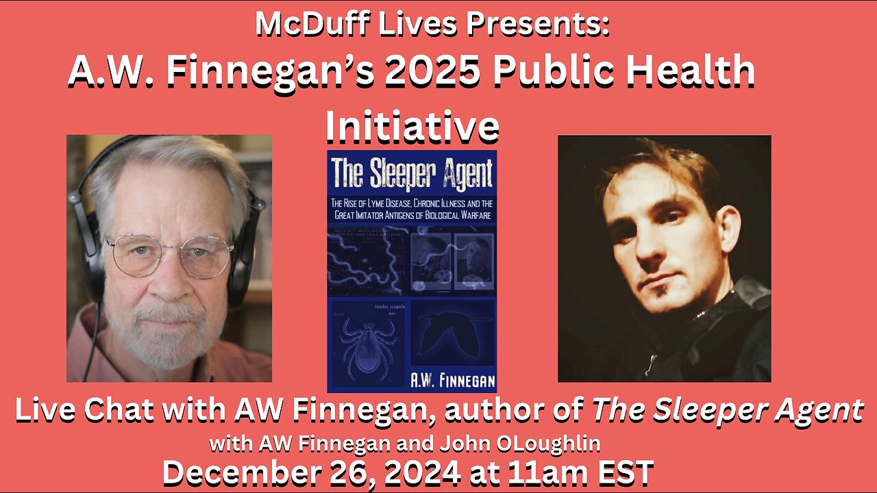 "AW Finnegan's 2025 Public Health Initiative," with AW Finnegan, December 26, 2024